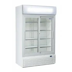 Armoire à boissons 2 portes battantes avec canopy - 1050 litres