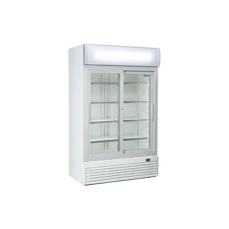 Armoire à boissons 2 portes battantes avec canopy - 1050 litres