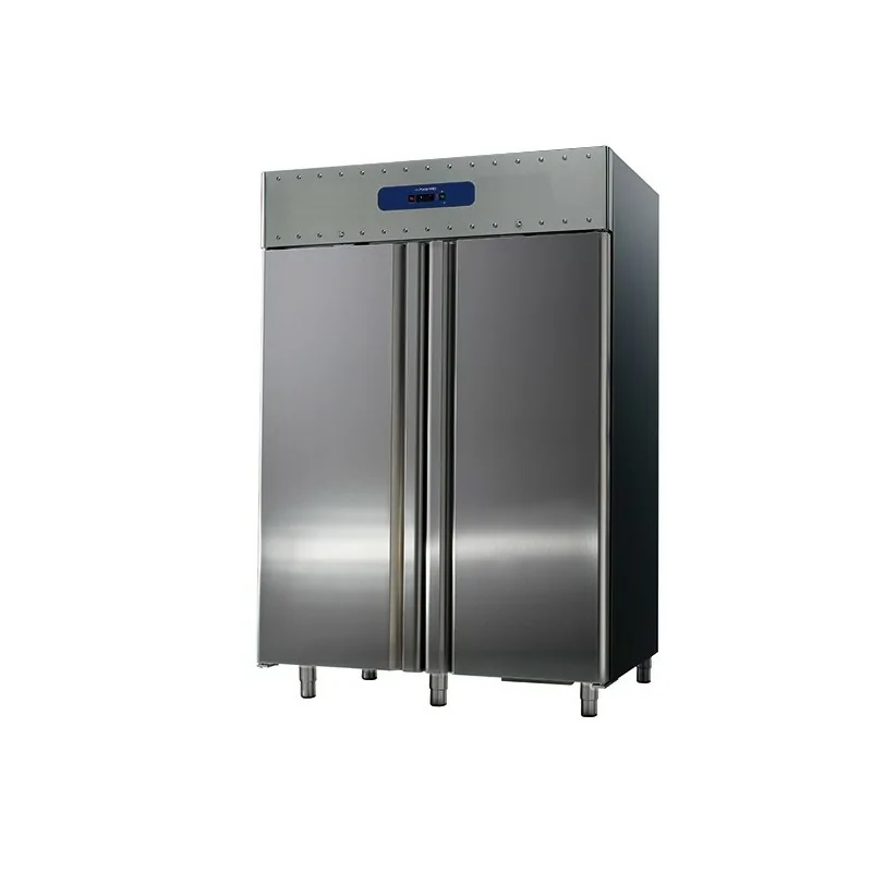 Armoire inox réfrigérée négative 1400 litres - GN 2/1 - 2 portes