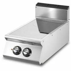 Plaque induction, top, 2 zones de cuisson Ø 220 mm chaque 3,5 kW