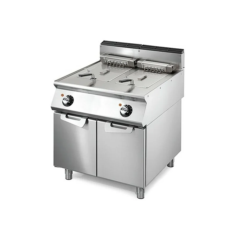 Friteuse électrique, capacité 2x 10 litres