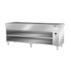 Bain-marie 6x GN 1/1 - 200 mm de profondeur