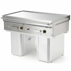 Teppanyaki Chrome Dur électrique -