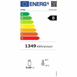 Armoire vitrée à boisson - 610 litres