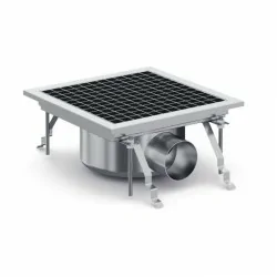 Grille d'évacuation caniveau de sol cuisine pro 300