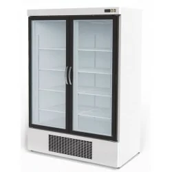 Armoire gourmet 2 porte vitrée positive- 1201 L - CORECO