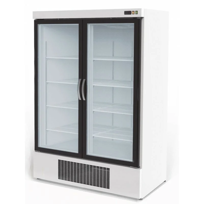 Armoire gourmet 2 porte vitrée négative- 1201 L - CORECO