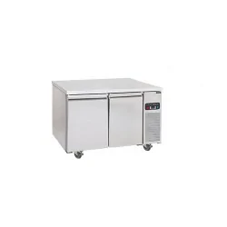 DESSERTE REFRIGEREE - T°C POSITIF (- 2°C/+ 8°C) GAMME COMPACTE 700MM GN1/1 - 281L - CENTRALE 2 PORTES