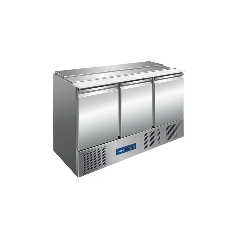 SALADETTE REFRIGEREE - T°C POSITIF STAT (+4/+10°C) 350L - 3 PORTES