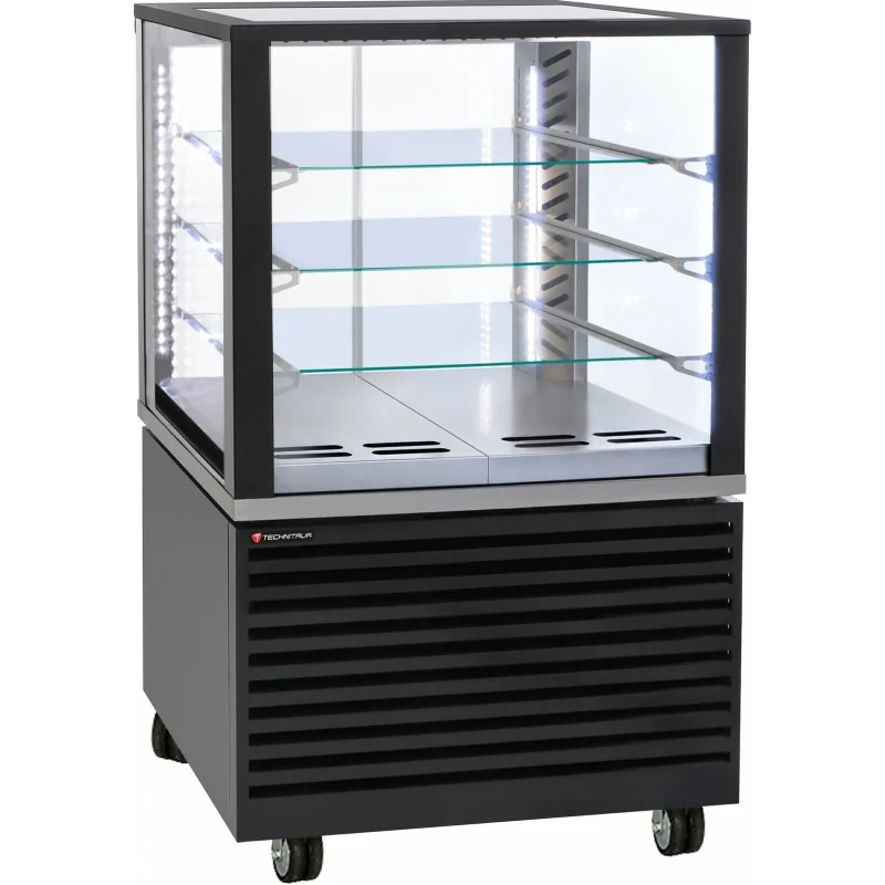 VITRINE PANORAMIQUE - T°C POSITIF VENTILE(+2/+10°C) GAMME FUTURE - 2 GN 1/1 - 325L