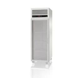 ARMOIRE REFRIGEREE - T°C POSITIF VENTILE(-2/+8°C) 700L - 1 PORTE VITREE - GN 2/1