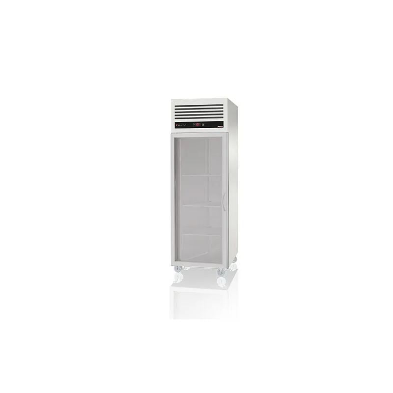 ARMOIRE REFRIGEREE - T°C POSITIF VENTILE(-2/+8°C) 700L - 1 PORTE VITREE - GN 2/1