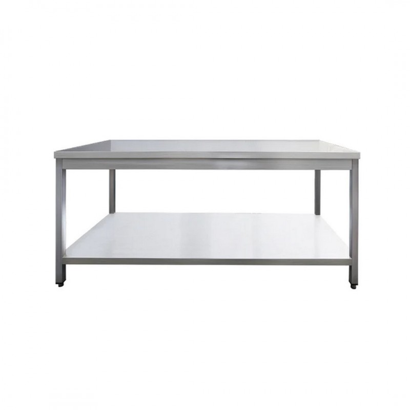 Table de travail en inox 1200*700*850 Metaltecnica