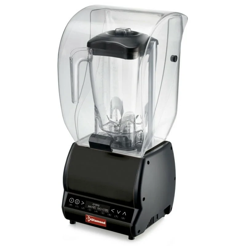 Mixer professionnel avec cloche verre carré 2 Lit variateur vitesse programmable