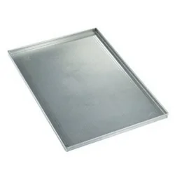 Plaque aluminium 4 x baguettes, 600x400h20 mm perfore