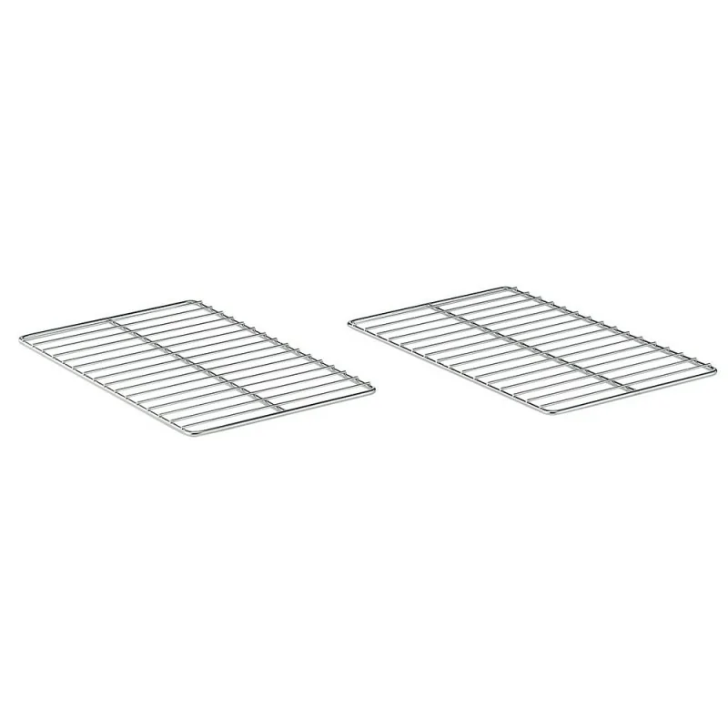 Kit 2 grilles GN 1/1 inox aisi 304