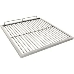 1/2 grille forme "o" (cbq-120)