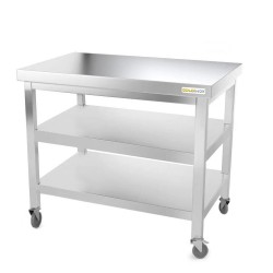 Table centrale inox sur...