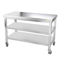 Table centrale inox sur...