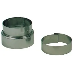 Anneau adaptateur cheminée capteur diamètre 120 mm