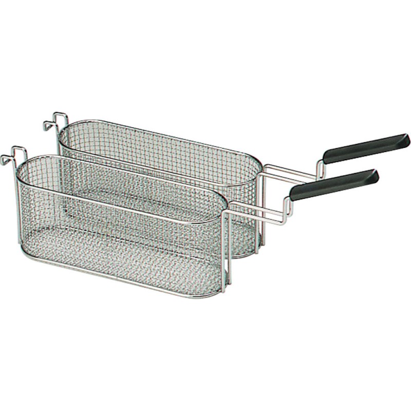 Couple de paniers pour friteuse 5 + 5 litres