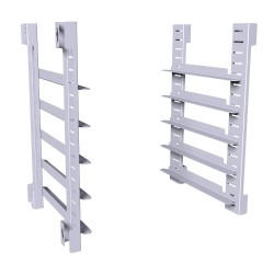 Structure en 600x400 9x (50 mm) ou 18x (25mm) accessoires