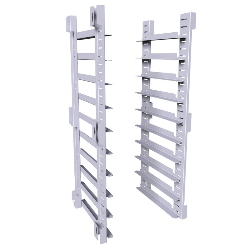 Structure en 600x400 15 x (50 mm) ou 30x (25mm) accessoires