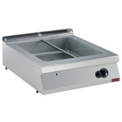 Bain-marie gaz 8 GN 1/3 hauteur 150 mm a poser