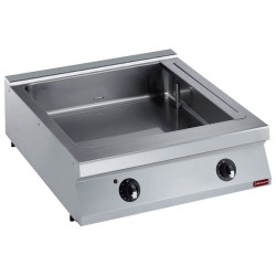 Bain-marie électrique 8 GN 1/3 hauteur 150 mm a poser