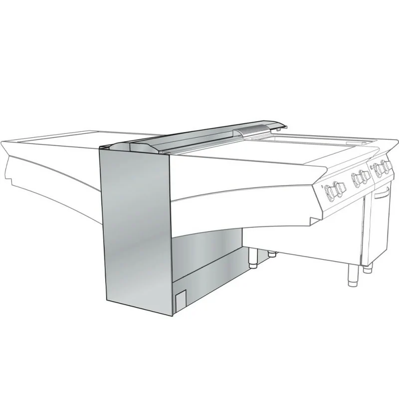 Support "cantilever" central 2000 mm