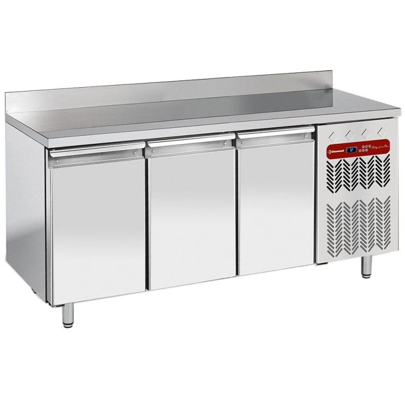 Tour patissier positif avec dosseret ventilée 3 portes EN 600x400 550 litres