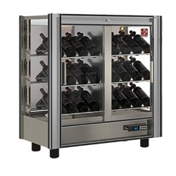 Vitrine à vins réfrigérée modulable 216 L positive