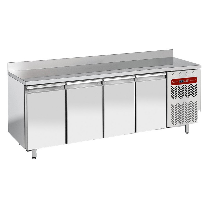 Tour patissier positif avec dosseret ventilée 4 portes EN 600x400 760 litres