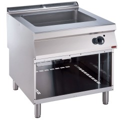 Sauteuse-cuiseur gaz multifonctions cuve compound 22 litres