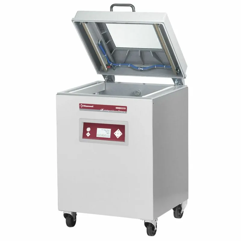 Machine sous-vide, cuve aluminium 500x520 xh2/30 machine sous-vide sur meuble a cloche 680x630xh1060