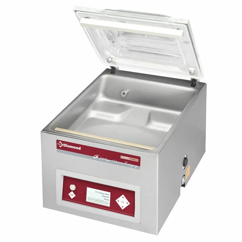 Machine sous-vide, cuve inox 420 x460x hauteur 180 machine sous-vide de table a cloche 480x610xh440