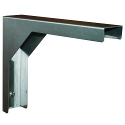 Console fixe pour étagère standard line 300xh300 étagères inox murales