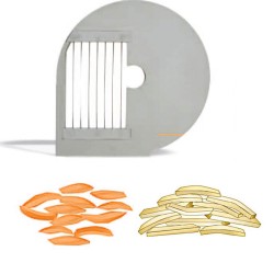 Grille pour allumette sans frites 10 mm coupe légumes électrique