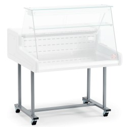 Chariot pour comptoir vitrine super plus 1000x660xh610