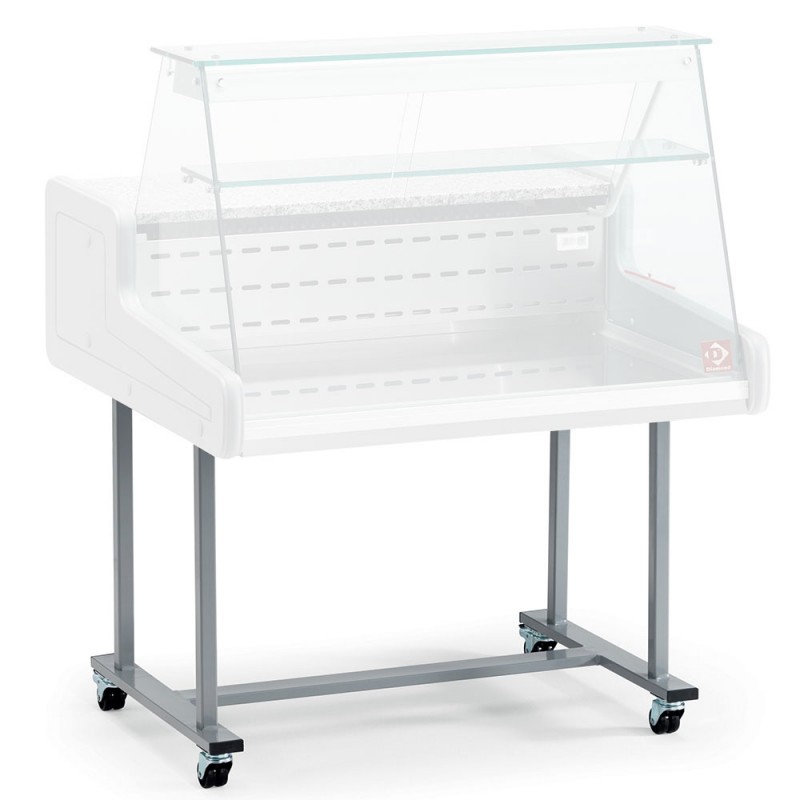 Chariot pour comptoir vitrine super plus 1000x660xh610