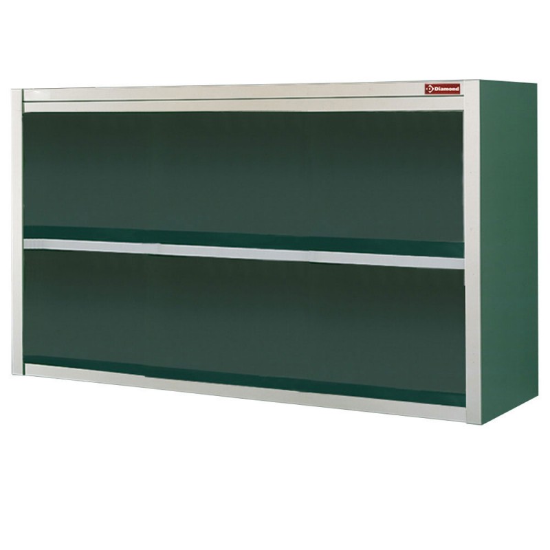 Armoire murale inox ouverte standard line 600x400xh600 armoires murales inox ouvertes