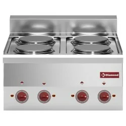 Cuisinière 4 plaques électriques à poser