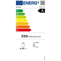 Arrière de bar ventilée 1 porte bar arrière line 600x520xh870