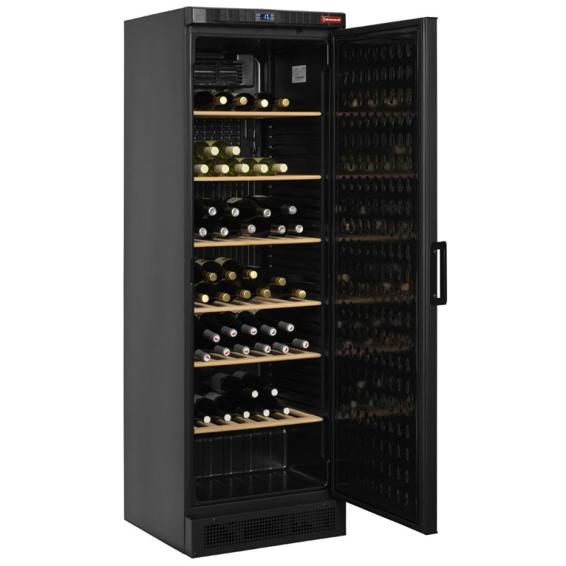 Armoire cave à vins ventilé 380 LT NOIRE