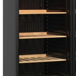 Armoire cave à vins ventilé 380 LT NOIRE