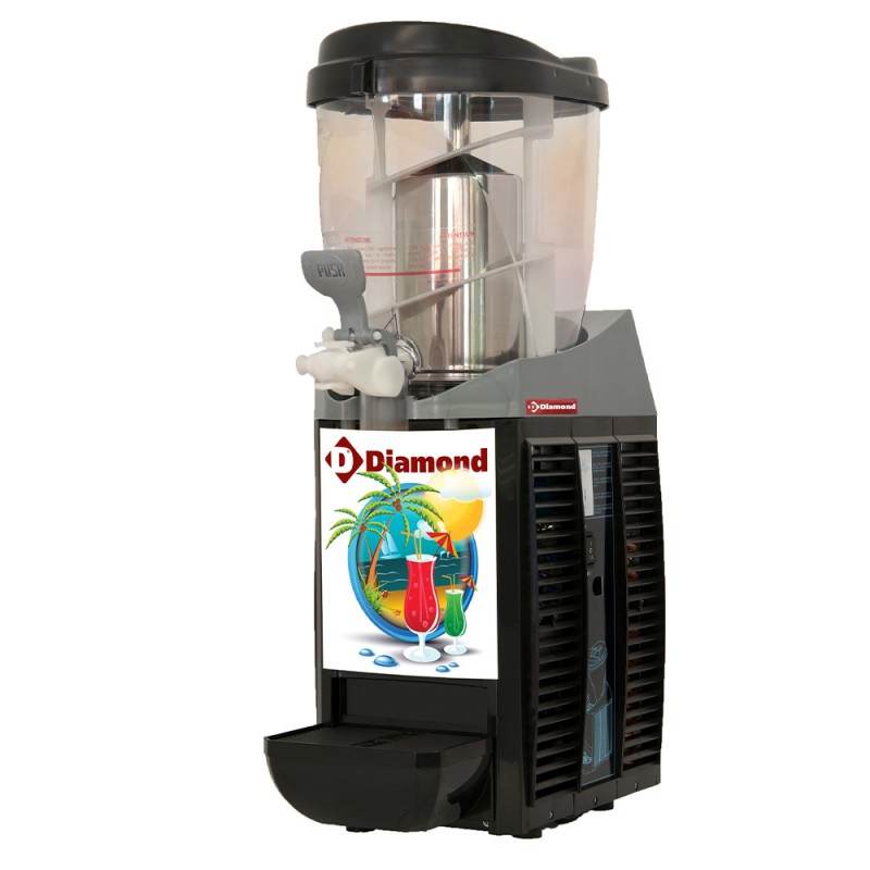 Machine/distributeur granita 5,5 litres - 200x400x680 mm