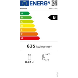 Refroidisseur de bouteilles 3 portes coulissantes vitrées 343 litres