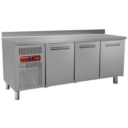 Table frigorifique ventilée 3 portes 395 litres 600 litres profi line 2000x600xh880/900