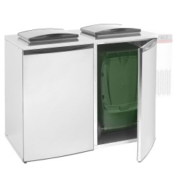 Refroidisseur de déchets "double" sans groupe accessoires 1465x870xh1290