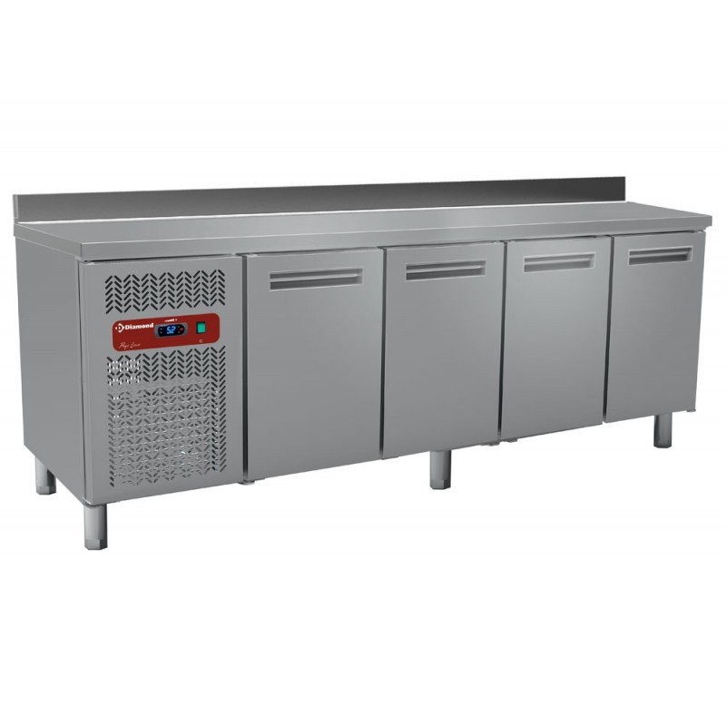 Table frigorifique ventilée 4 portes GN 1/1 550 litres profi line 2250x700xh880/900